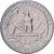 Stati Uniti, Quarter, Washington, 1969, U.S. Mint, Rame ricoperto in