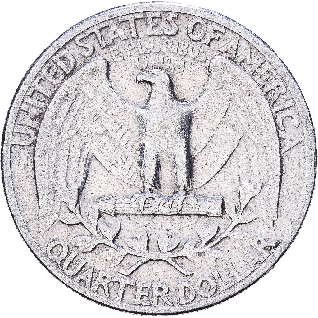 Estados Unidos, Quarter, Washington, 1942, U.S. Mint, Plata, MBC, KM:164