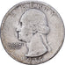 Estados Unidos, Quarter, Washington, 1935, U.S. Mint, Plata, BC+, KM:164
