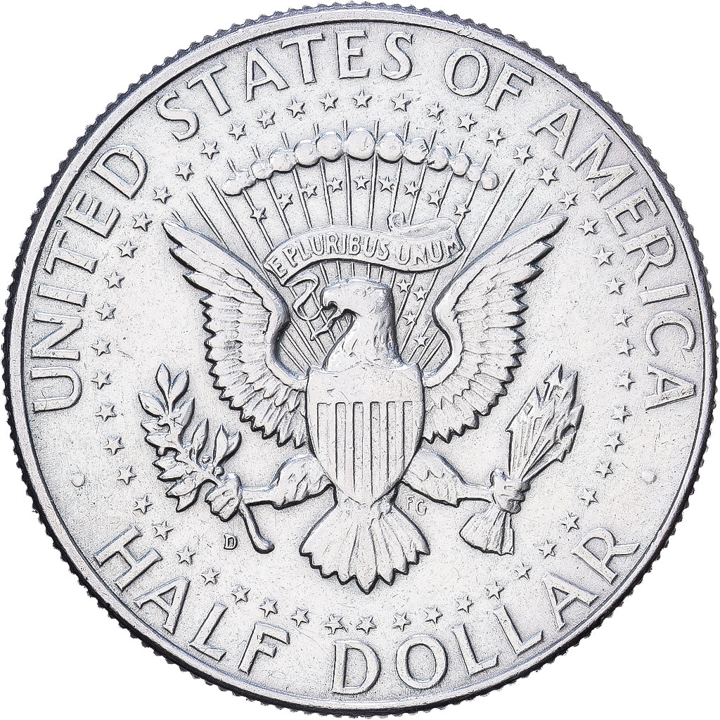 United States, Half Dollar, Kennedy, 1964, U.S. Mint, Silver, AU(50-53), KM:202