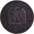França, Napoleon III, 2 Centimes, 1854, Lille, Bronze, VF(30-35), Gadoury:103