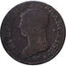 France, 5 Centimes, Dupré, AN 8, Strasbourg, Bronze, VF(20-25), Gadoury:126a