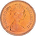 Grande-Bretagne, Élisabeth II, 1/2 New Penny, 1972, BU, Bronze, FDC, KM:914