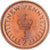 Grã-Bretanha, Elizabeth II, 1/2 New Penny, 1972, BU, Bronze, MS(65-70), KM:914