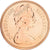 Grã-Bretanha, Elizabeth II, 2 New Pence, 1972, BU, Bronze, MS(65-70), KM:916