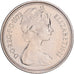 Grande-Bretagne, Élisabeth II, 5 New Pence, 1972, BU, Cupro-nickel, FDC, KM:911