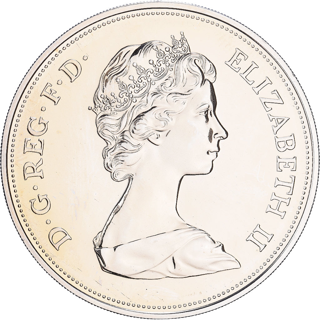 Grande-Bretagne, Élisabeth II, 25 New Pence, 1972, BU, Cupro-nickel, FDC