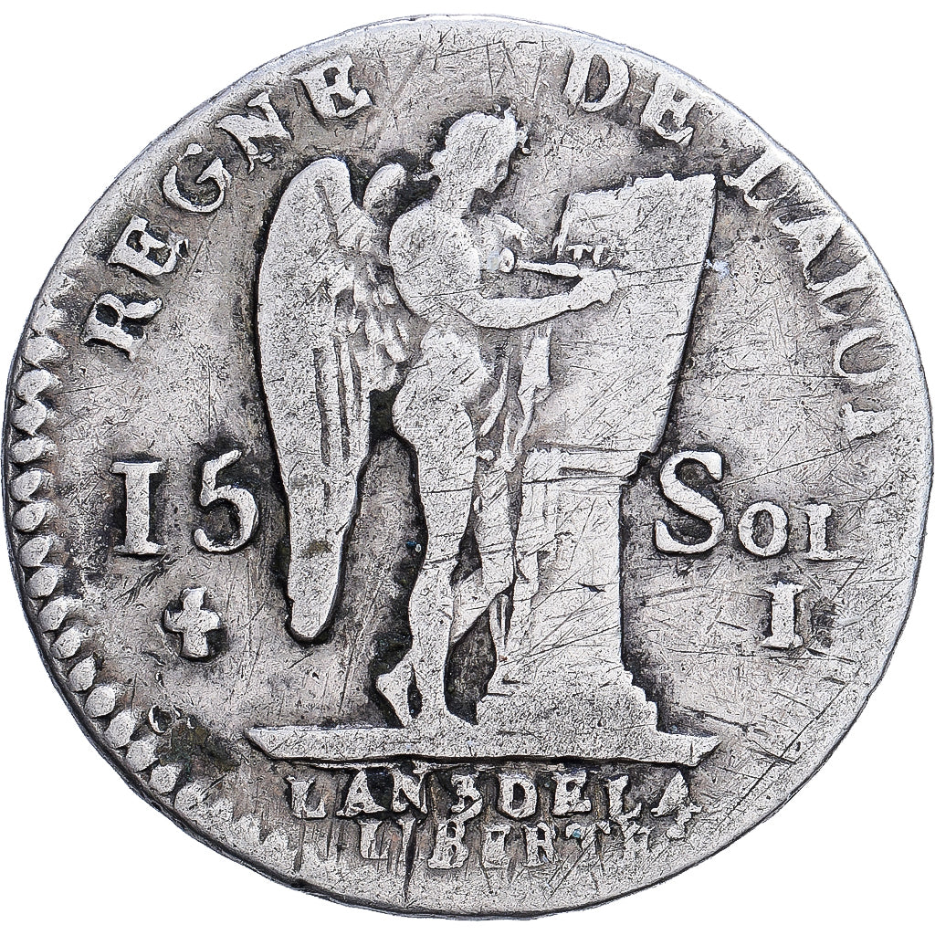 Francia, Louis XVI, 15 Sols, 1/8 ECU, 15 sols françois, 1791, Limoges, 1er sem