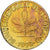 Federal Republic of Germany, 5 Pfennig, 1950, Karlsruhe, Brass Clad Steel