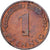Federal Republic of Germany, Pfennig, 1950, Stuttgart, Copper Plated Steel