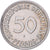 Federal Republic of Germany, 50 Pfennig, 1950, Hamburg, Copper-nickel