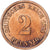 German Empire, Wilhelm I, 2 Pfennig, 1874, Berlin, Copper, EF(40-45), KM:2