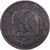 França, Napoleon III, 2 Centimes, 1855, Strasbourg, Bronze, VF(30-35)