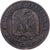 França, Napoleon III, 2 Centimes, 1857, Lyon, Bronze, VF(30-35), Gadoury:103