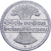 Deutschland, Weimarer Republik, 50 Pfennig, 1921, Karlsruhe, Aluminium, SS