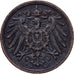 GERMANIA - IMPERO, Wilhelm II, 2 Pfennig, 1913, Munich, Rame, BB, KM:16
