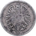German Empire, Wilhelm I, 20 Pfennig, 1874, Berlin, Silver, VF(30-35), KM:5