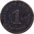 German Empire, Wilhelm I, Pfennig, 1875, Frankfurt, Copper, VF(30-35), KM:1