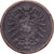 German Empire, Wilhelm I, 2 Pfennig, 1876, Hannover, Copper, VF(30-35), KM:2
