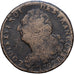 França, Constitution, 2 sols françois, 1792, Orléans, Bronze