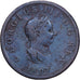 Großbritannien, George III, 1/2 Penny, 1807, Kupfer, S, KM:662