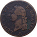Francia, Louis XVI, Sol ou sou, 1781, Lille, Rame, MB, Gadoury:350
