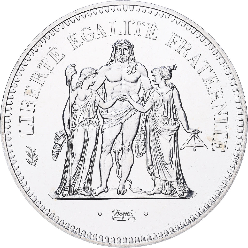 Frankreich, 50 Francs, Hercule, 1974, Paris, Silber, STGL, Gadoury:882, KM:941.1