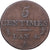 Frankreich, 5 Centimes, Dupré, AN 4, Paris, Bronze, S+, Gadoury:124, KM:635.1