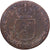 Francia, Louis XVI, Sol ou sou, 1791, Bordeaux, 1er sem, Rame, B+
