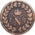 Frankreich, Napoleon I, Un Décime, 1815., Strasbourg, Bronze, S+, Gadoury:195e