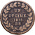 Frankreich, Napoleon I, Un Décime, 1815., Strasbourg, Bronze, S+, Gadoury:195e