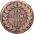 Frankreich, Louis XVIII, Un Décime, 1815, Strasbourg, Bronze, S+, Gadoury:196c