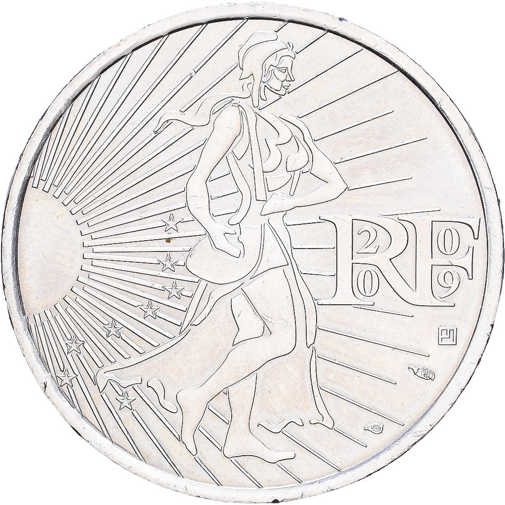 Frankreich, 10 Euro, 2009, Monnaie de Paris, Silber, VZ, Gadoury:EU337, KM:1580