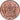 BRITS NOORDELIJK BORNEO, Cent, 1885, Heaton, Bronzen, ZF+, KM:2
