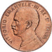 Italia, Vittorio Emanuele III, 5 Centesimi, 1918, Rome, Bronce, MBC+, KM:42