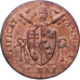 PAŃSTWO WATYKAŃSKIE, PAPAL STATES, Pius VII, Mezzo (1/2) Baiocco, 1816, Rome