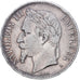 Francia, Napoleon III, 5 Francs, 1870, Paris, Argento, BB, Gadoury:739, KM:799.1
