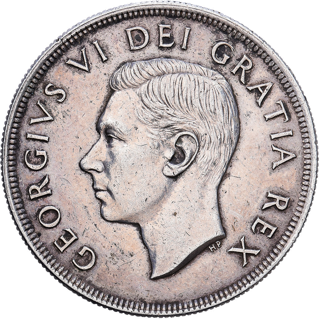 Kanada, George VI, Dollar, 1949, Royal Canadian Mint, Silber, SS+, KM:47