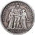 France, 5 Francs, Hercule, 1848, Paris, Silver, VF(30-35), Gadoury:683, KM:756.1