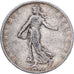 Francia, 2 Francs, Semeuse, 1900, Paris, Plata, BC+, Gadoury:532, KM:845.1