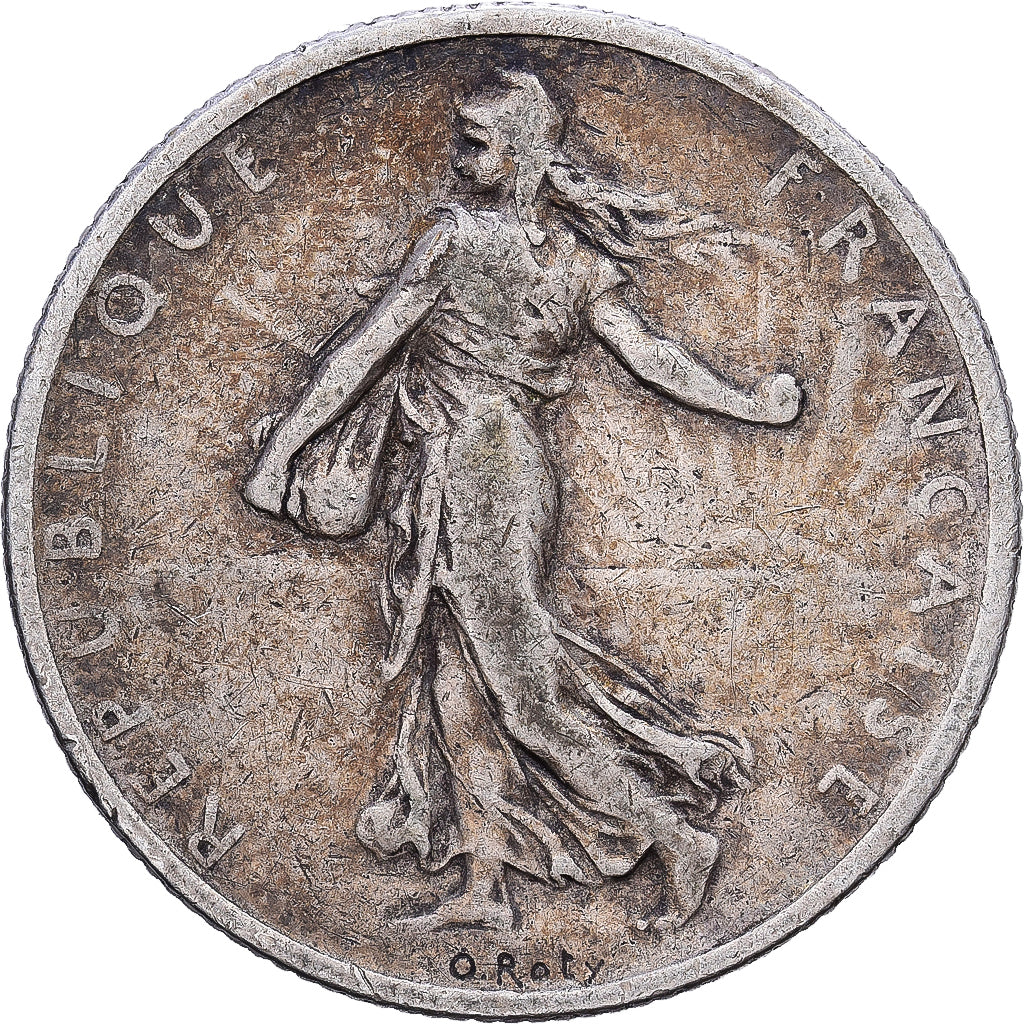 Francia, 2 Francs, Semeuse, 1899, Paris, Argento, MB+, Gadoury:532, KM:845.1