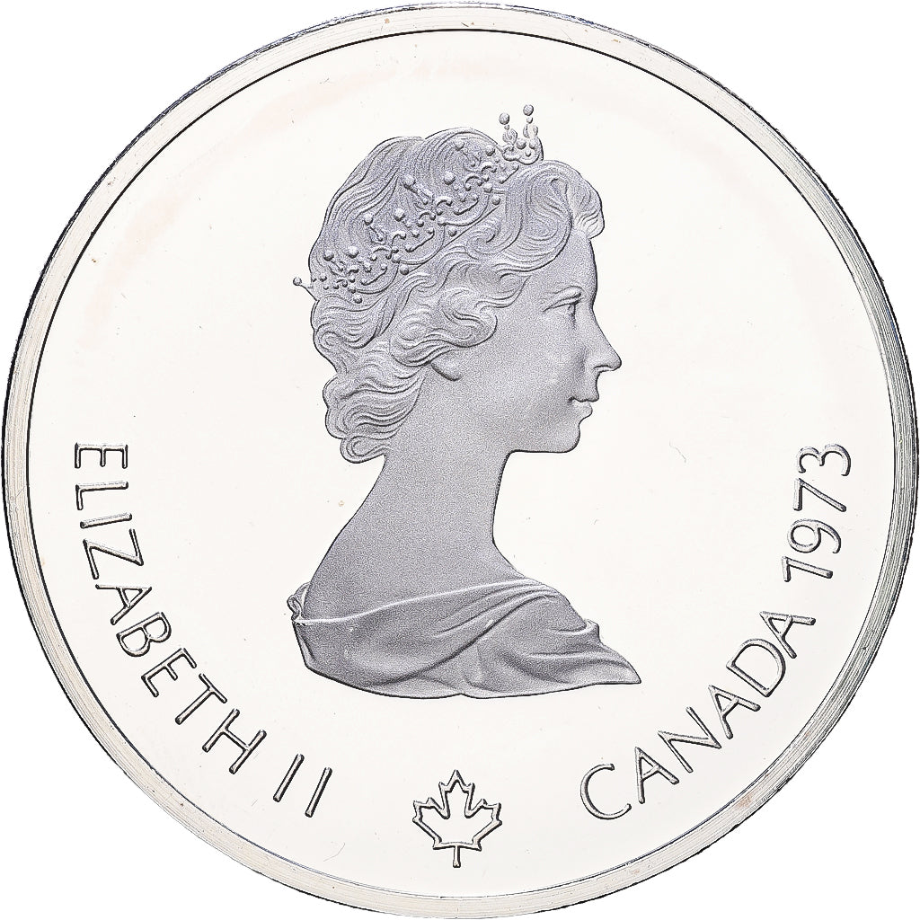 Kanada, Elizabeth II, 10 Dollars, 1976 Montreal Olympics, 1973, Royal Canadian