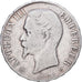 Frankreich, Napoleon III, 5 Francs, 1856, Lyon, Silber, S+, Gadoury:734