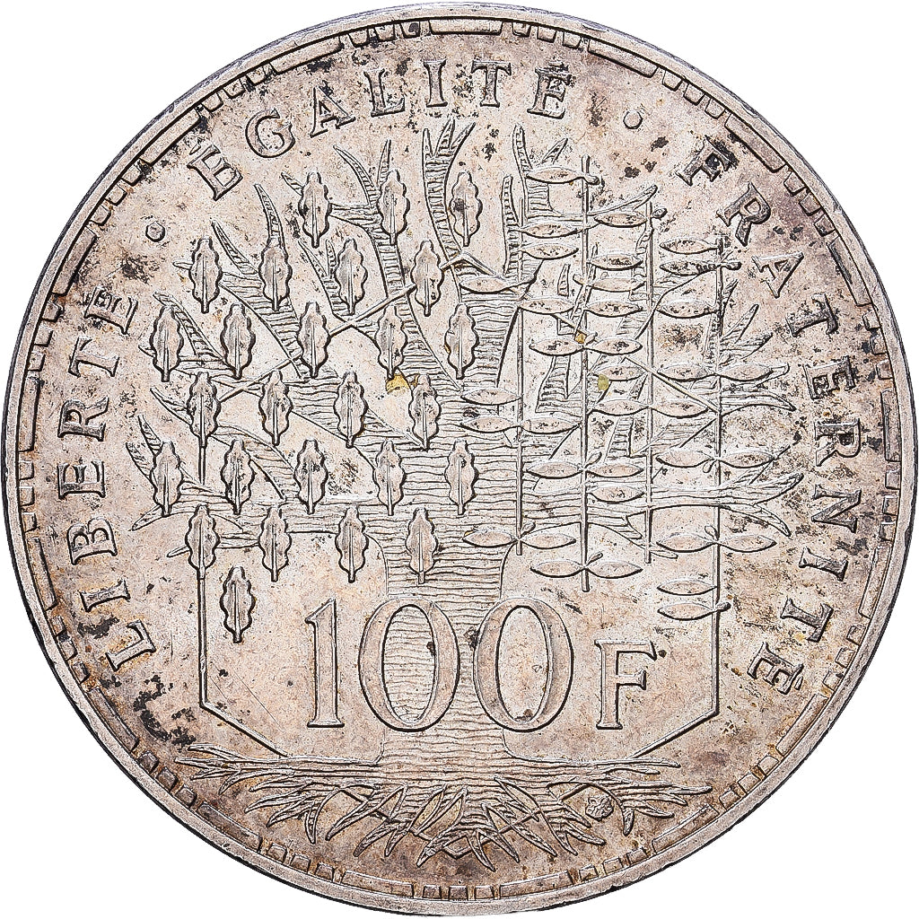 France, 100 Francs, Panthéon, 1982, Paris, Silver, AU(50-53), Gadoury:898