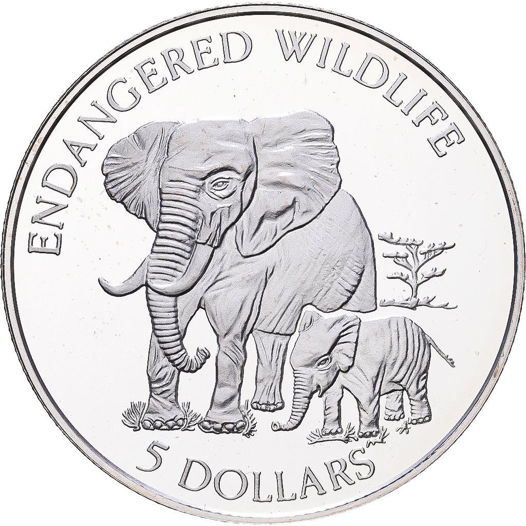 Islas Cook, Elizabeth II, 5 Dollars, 1995, Prueba, Plata, FDC, KM:234