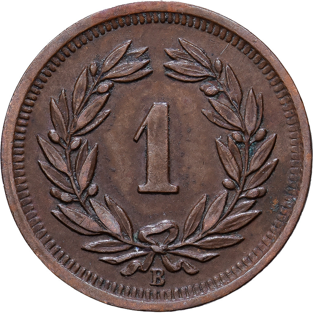 Zwitserland, Rappen, 1941, Bern, Bronzen, ZF, KM:3.2