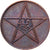 Marruecos, Yusuf, 5 Mazunas, 1921 (AH 1340), bi-Bariz, Bronce, MBC+