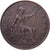 Great Britain, George V, Penny, 1927, Bronze, AU(50-53), KM:826