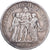 Frankreich, 5 Francs, Hercule, 1875, Paris, Silber, S+, Gadoury:745a, KM:820.1