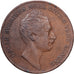 Suecia, Oscar I, 4 Skilling, 1849, Cobre, MBC, KM:672